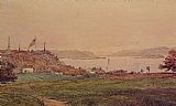 Looking North on the Hudson by Jasper Francis Cropsey